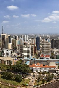 Aerial Panorama von Nairobi