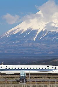 Mont Fuji et Shinkansen
