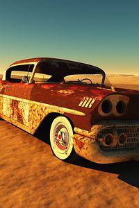 Coche oxidado