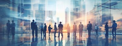 Group of business people