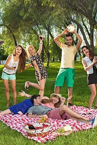 Party in den Park