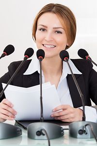 Image symbolique pour le chef Corp. presse et relations avec les médias