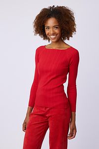 Kara Red Look 1