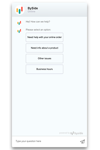 Schermata ChatBot